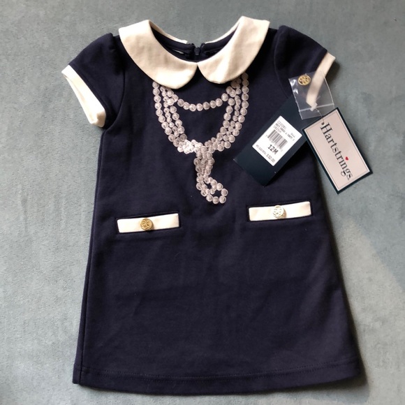 Hartstrings Classic Dress - Girl 12M - Picture 1 of 4